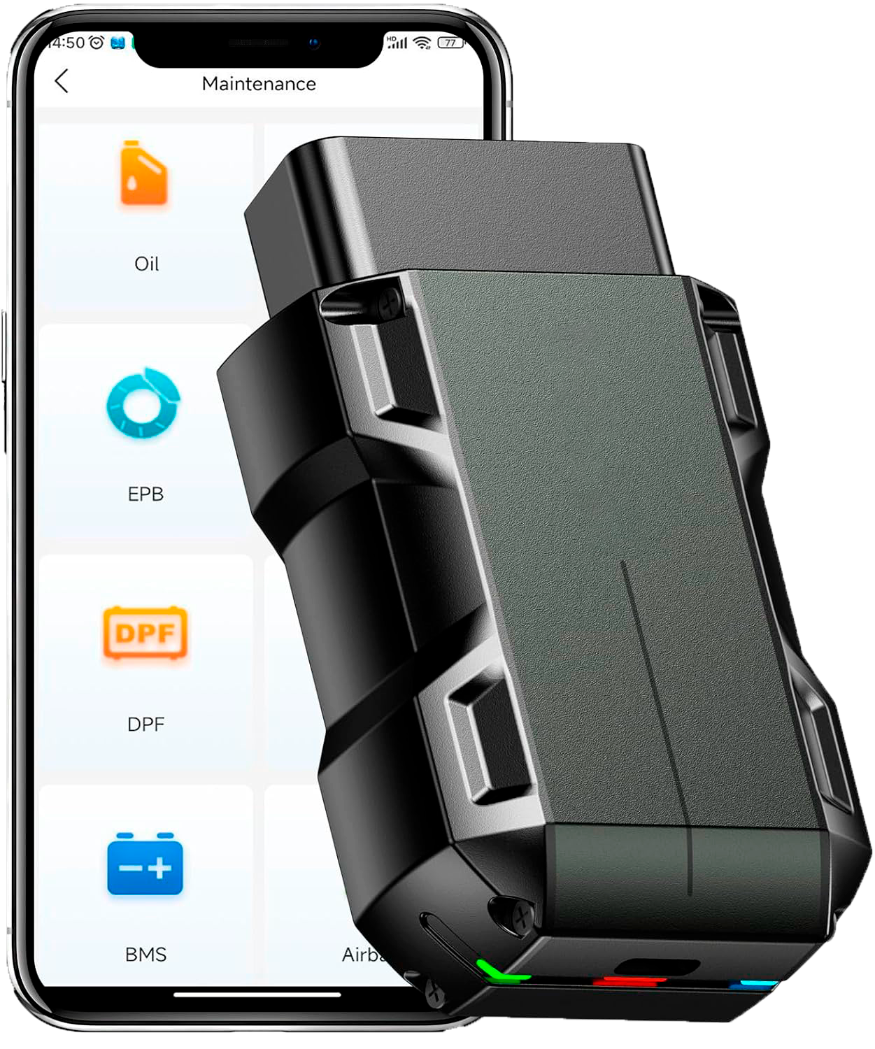 Carpal- Dispozitiv de diagnoză auto compatibil cu Apple / Android